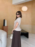 Elegant Women Button Down Blouse With Skirt Sets